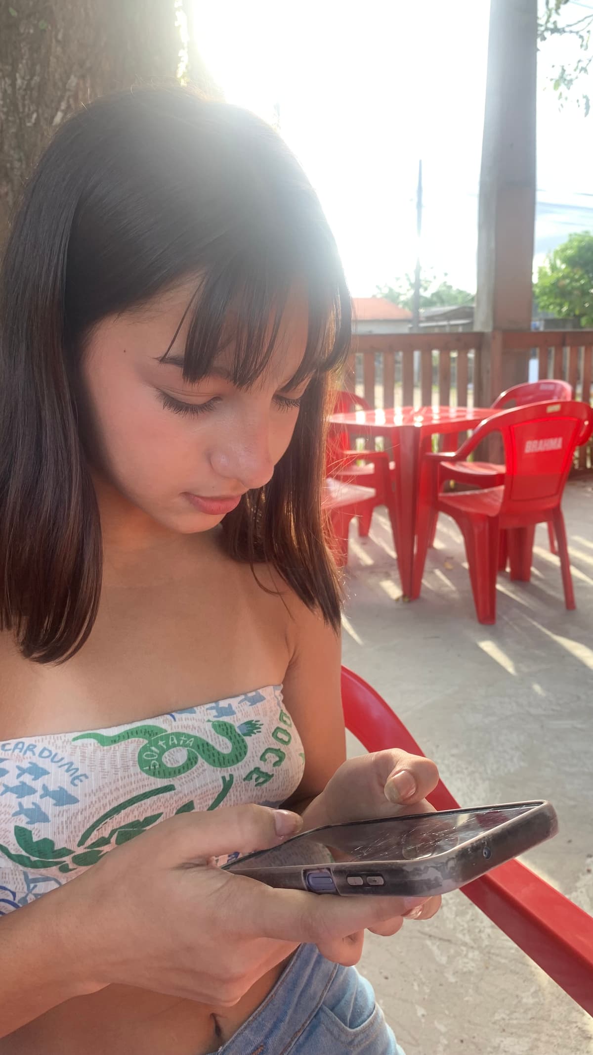 Primeira foto que eu tirei sua 💕