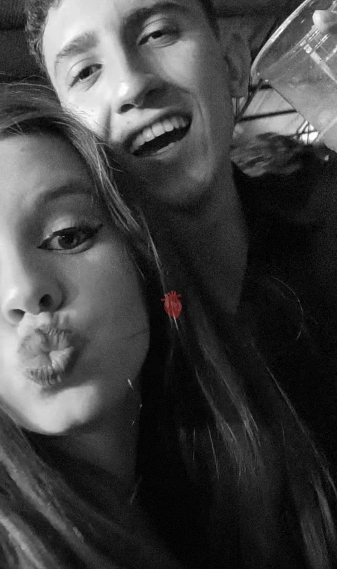 Nossa primeiro beijo.