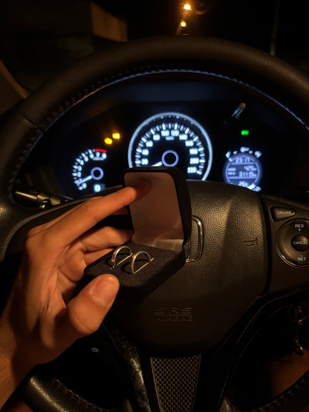 Dia que eu fui buscar as alianças