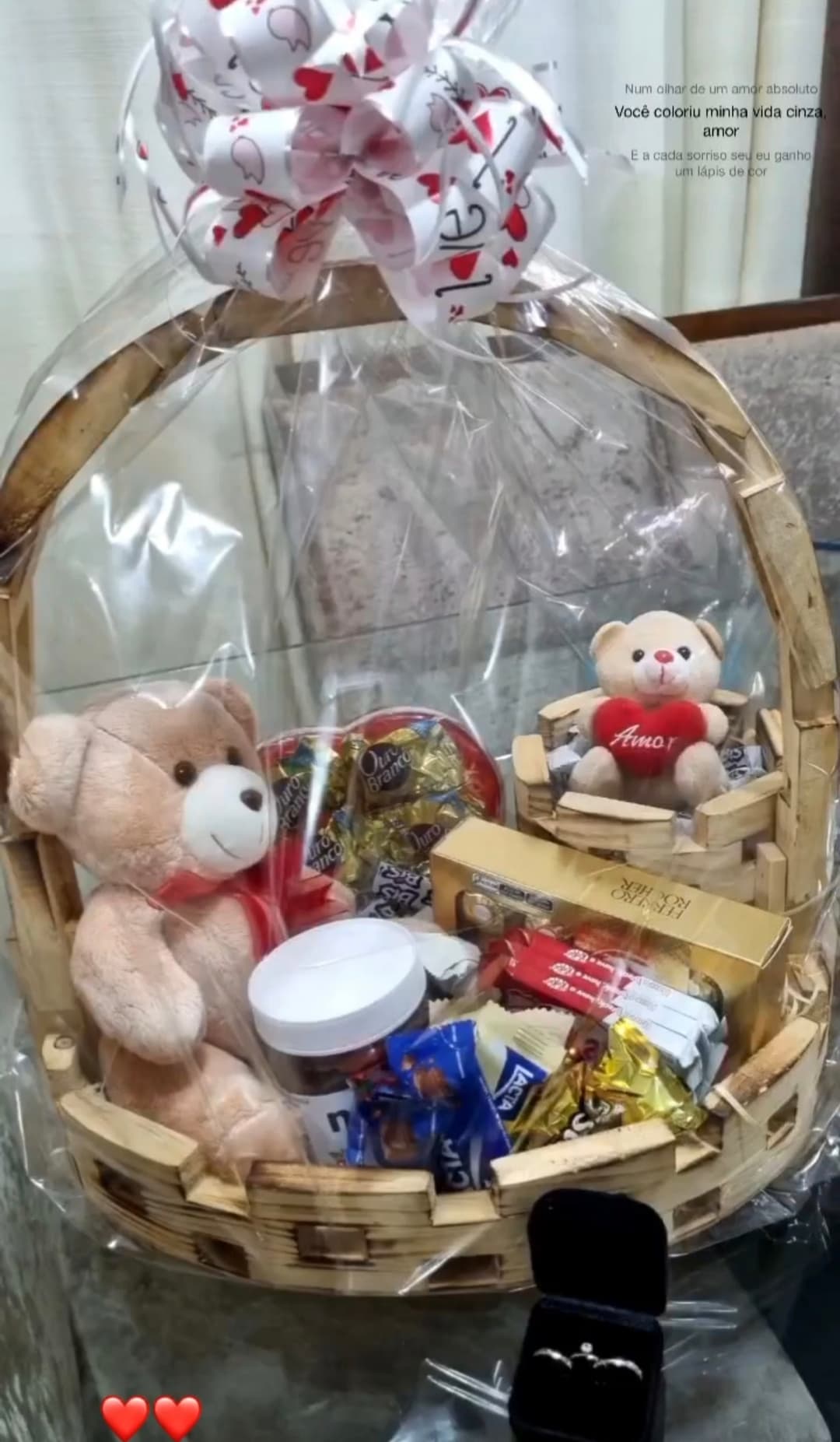 Quando eu te pedi em namoro de verdade com as nossas alianças