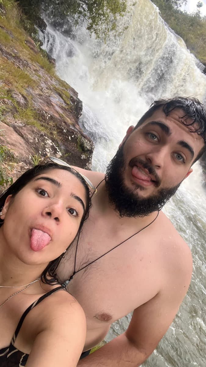Conhecendo uma cachoeira