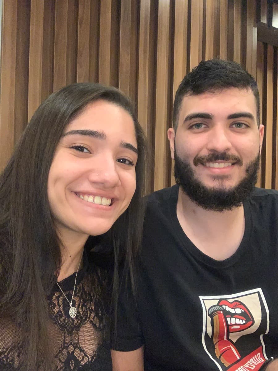 Visita ilustre do meu amor na minha nova cidade