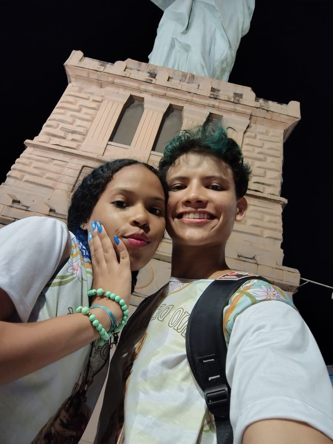 Nossa segunda vez indo caminhar 🙌🏻💙