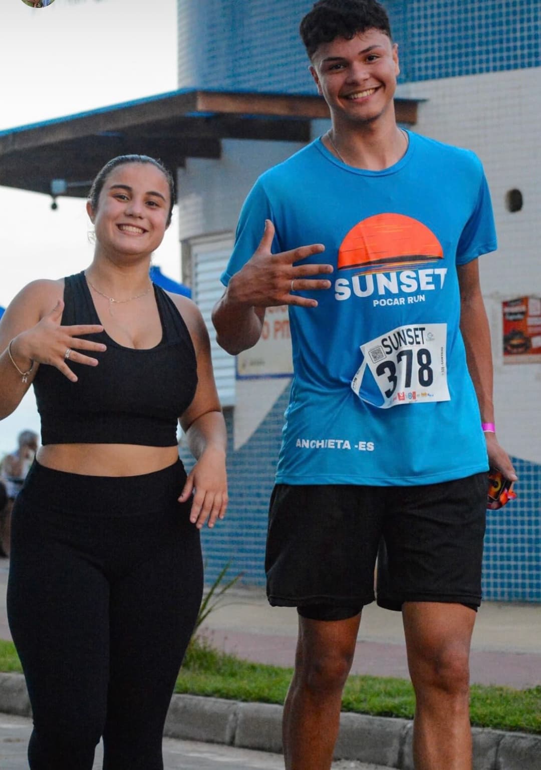 Nossa primeira corrida