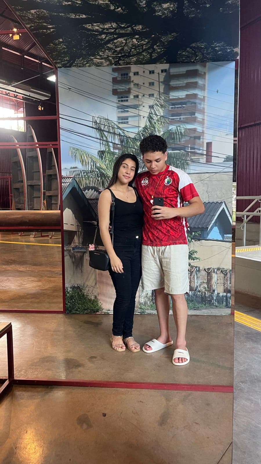 Quando fomos na estrada de ferro