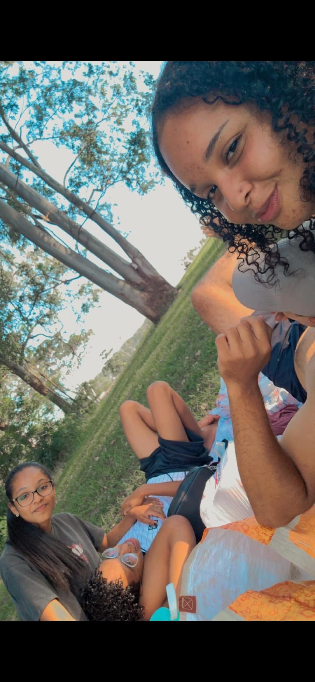 Quando a gente saiu com a sua irmã pela primeira vez