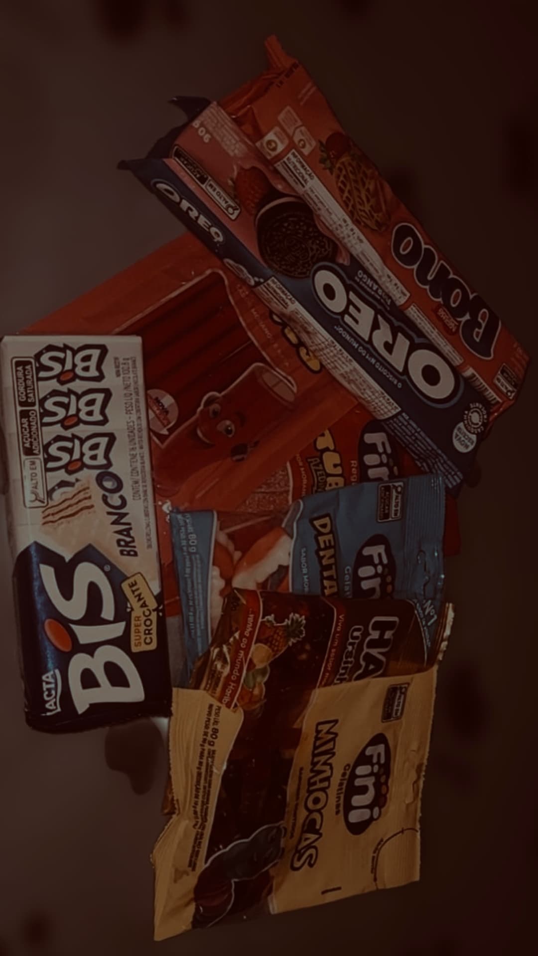 Quando você me deu doces