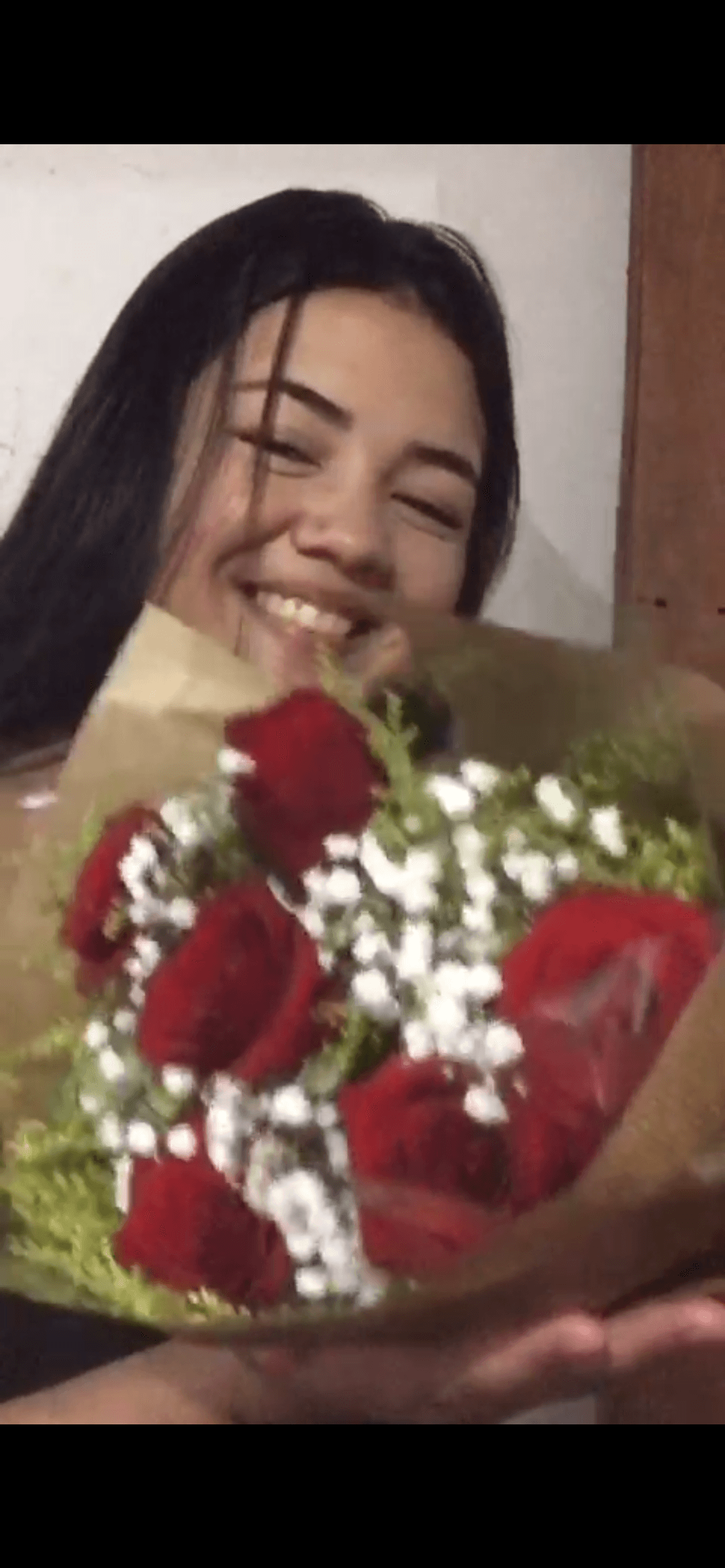 Primeira vez que eu te dei um buquê de flores