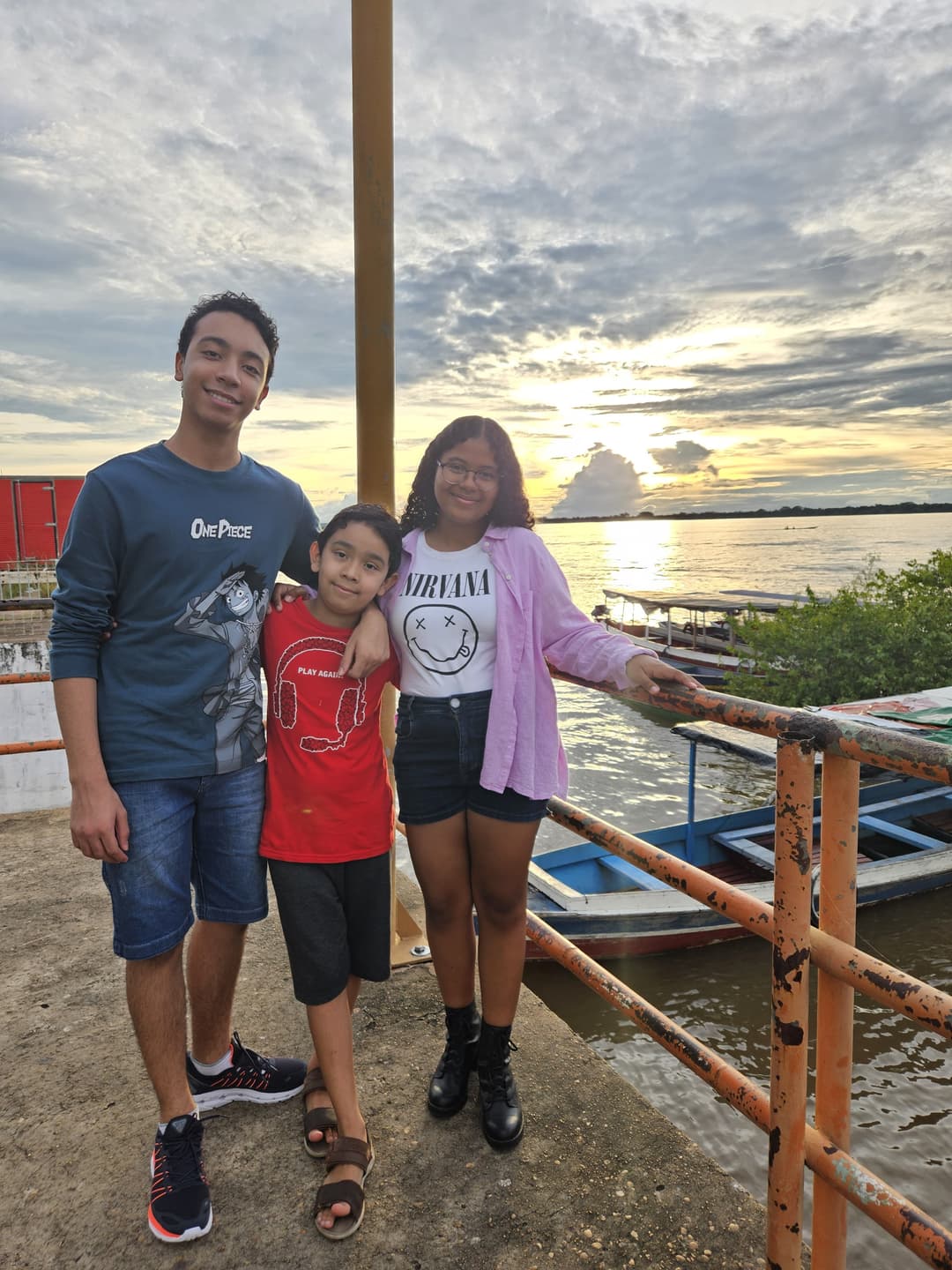 vc saindo com minha familia pela primeira vez