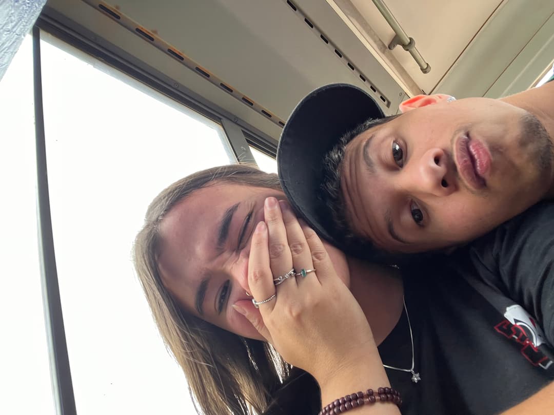 nossa primeira foto juntos!