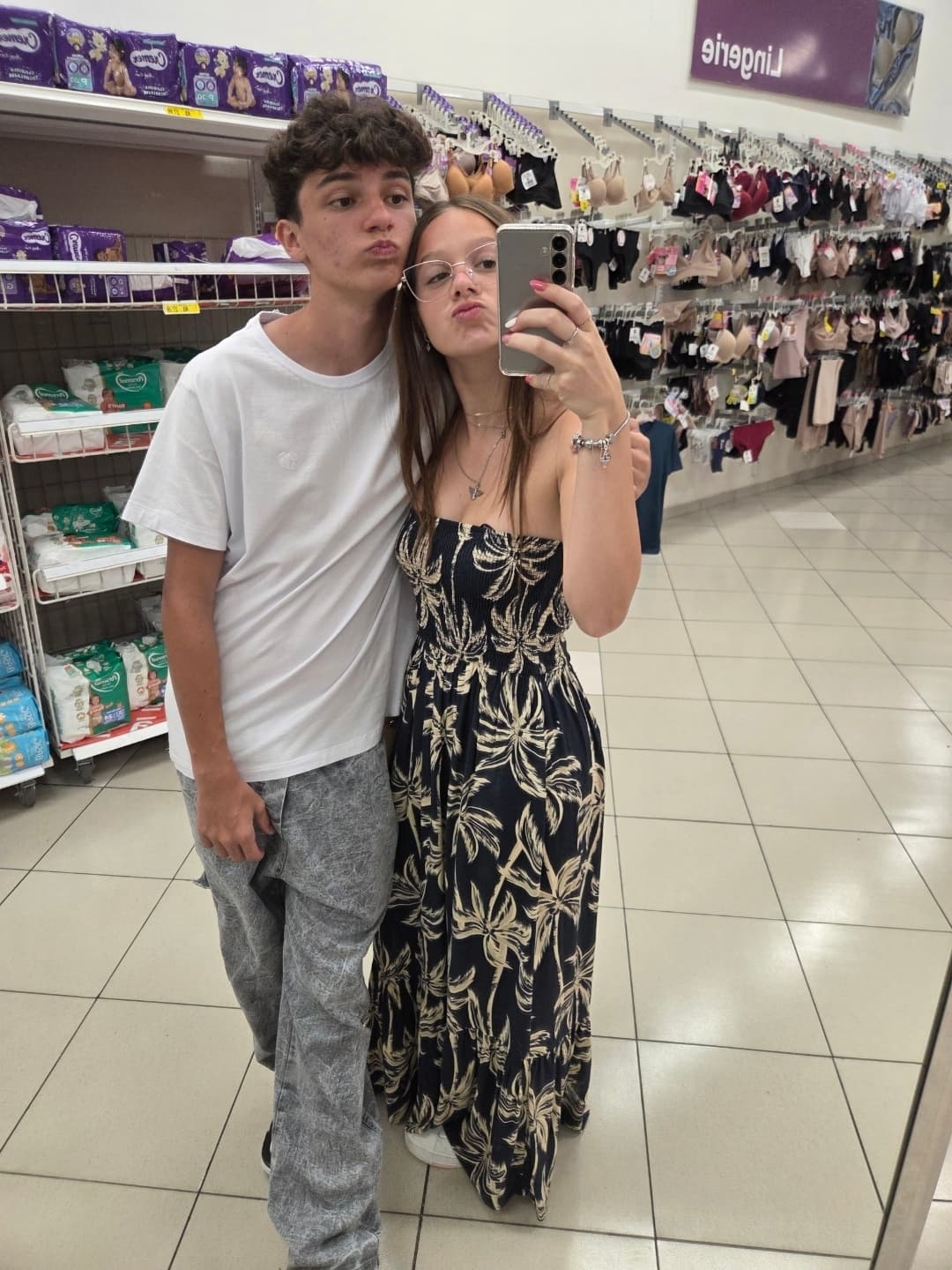 Começamos a conversar