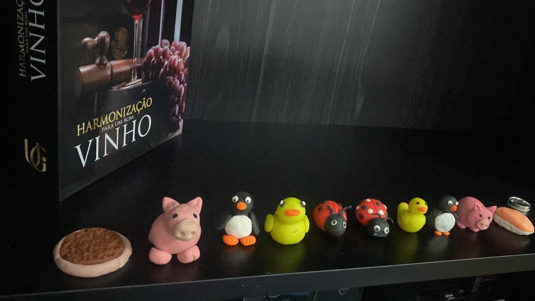 Nossa brincadeira com massinha