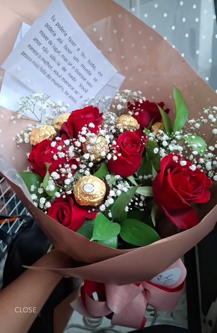 Te dei um buquê