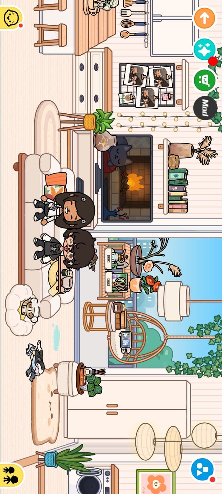 Vc fazendo a nossa casa no toca life