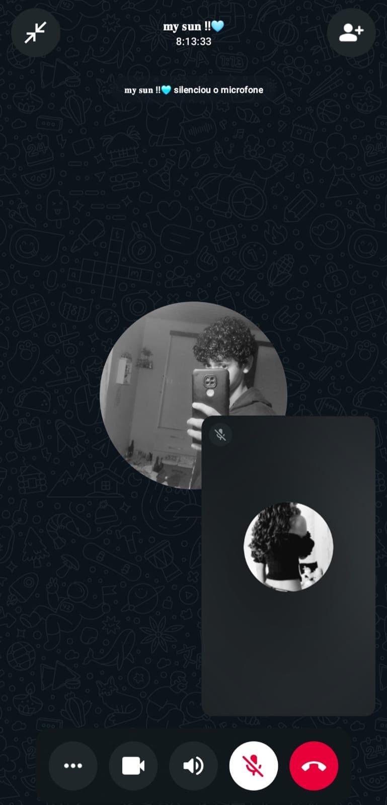 A primeira vez que a gente dormiu em ligação