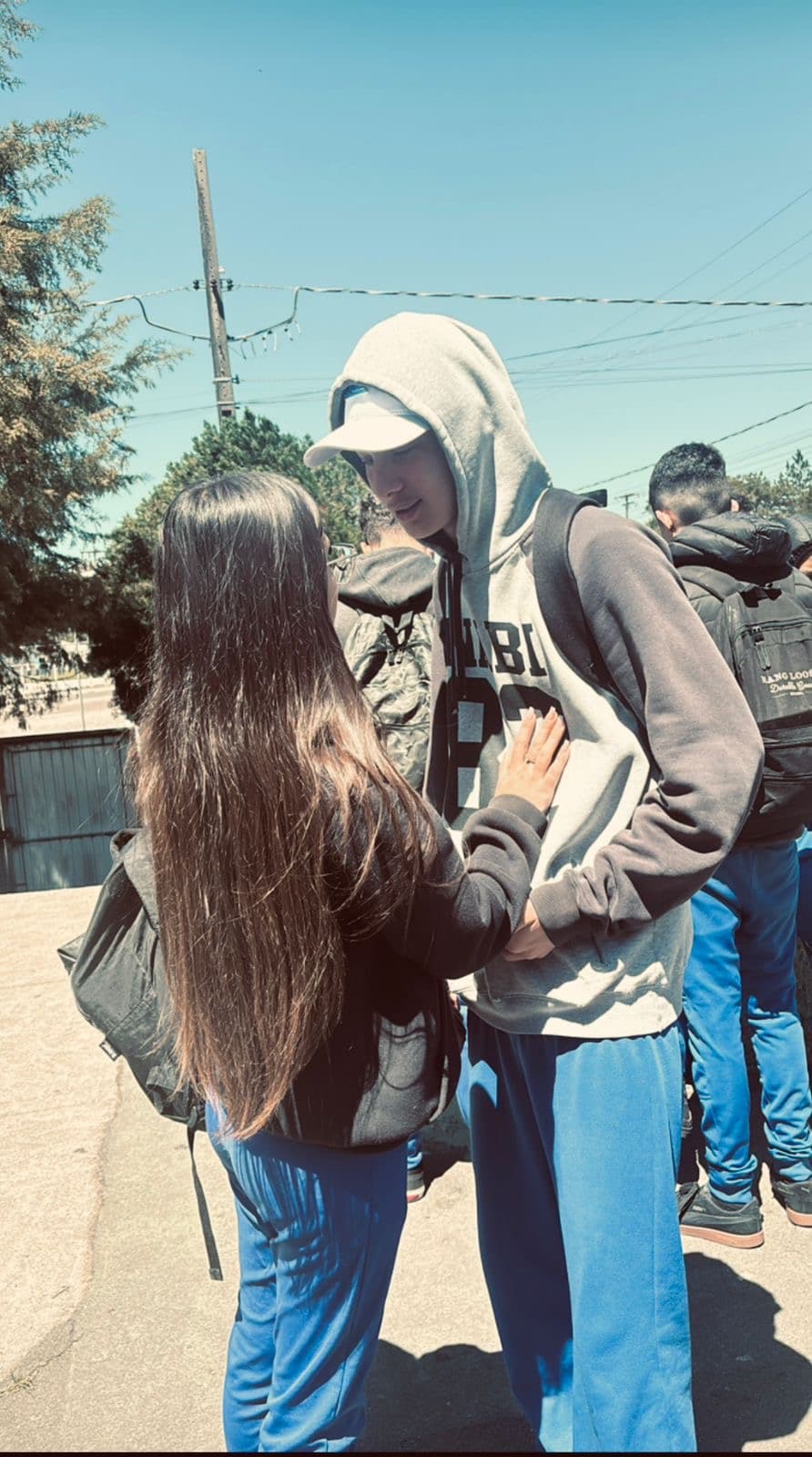 Amo ter você comigo.