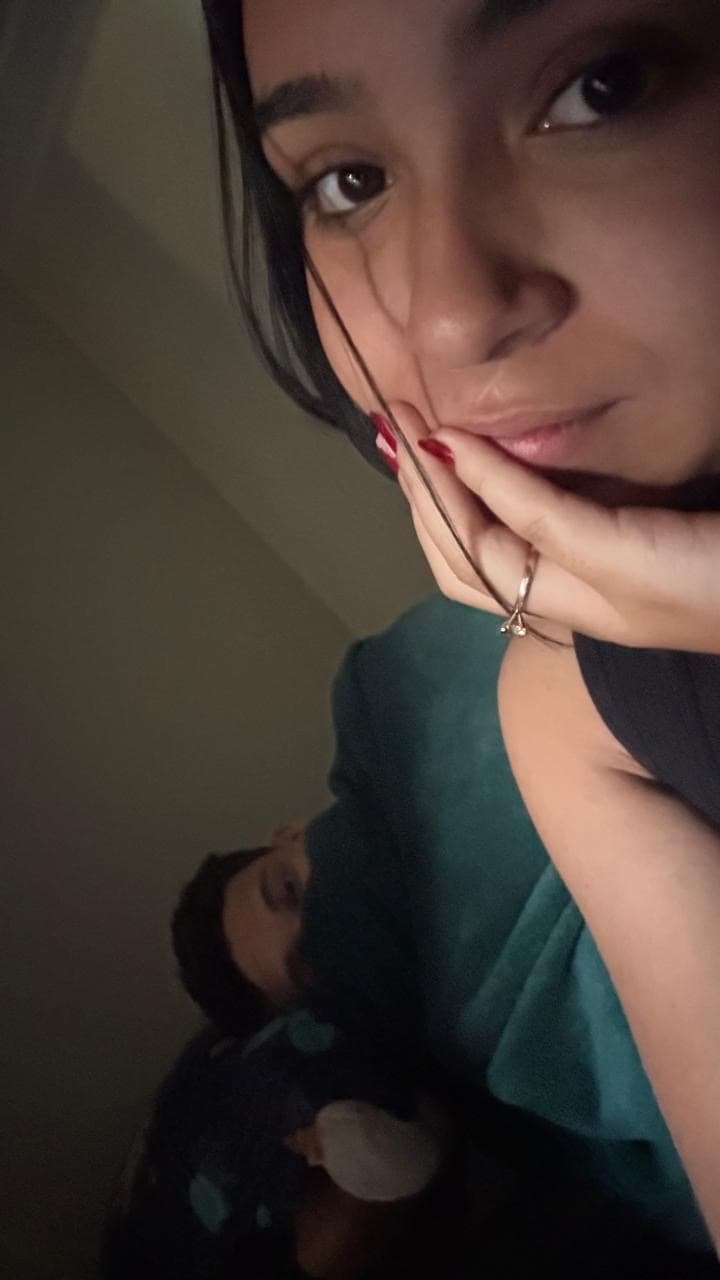 Quando viajamos juntos.