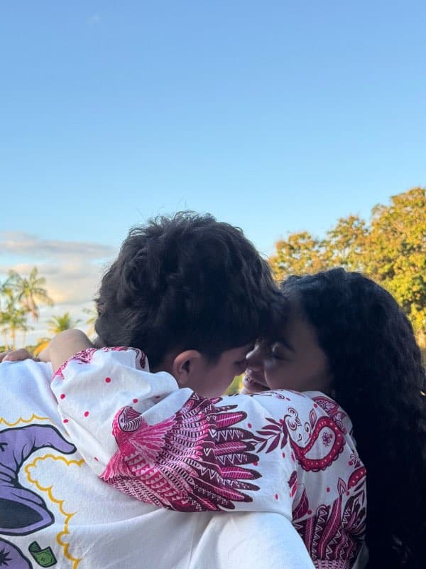 Dia da nosso foto mais mídia, e tbm quando vc começou a se soltar mais com minha família