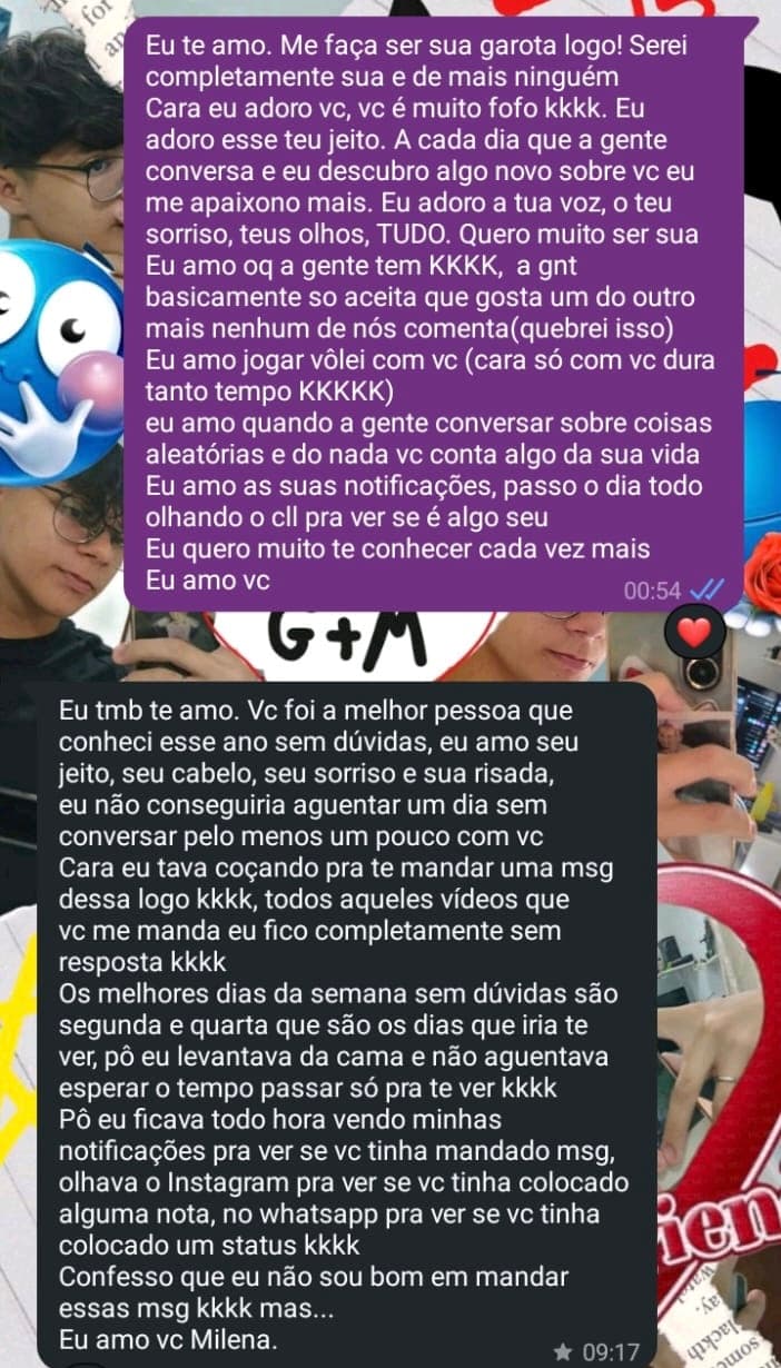 Nossas declarações :)🤍