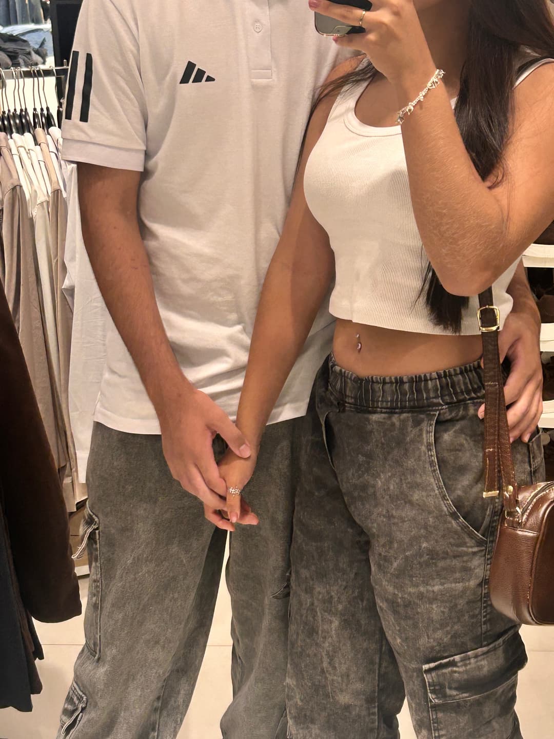 Primeiro look combinando š¤