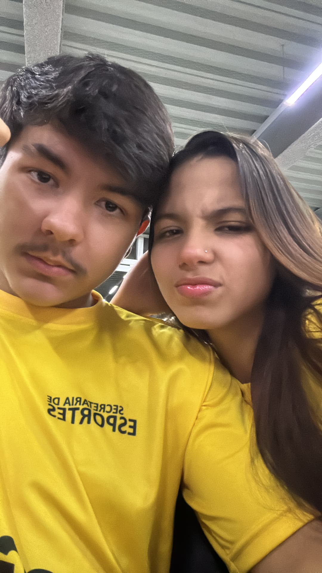 Primeira foto que tiramos de rosto juntos š¤