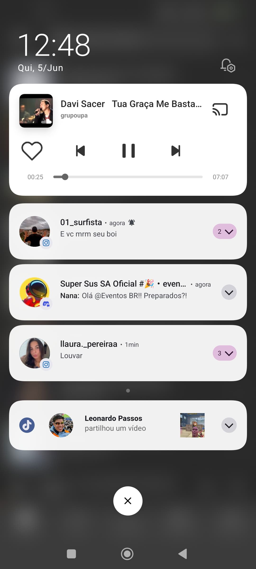 O dia em que começamos a conversar
