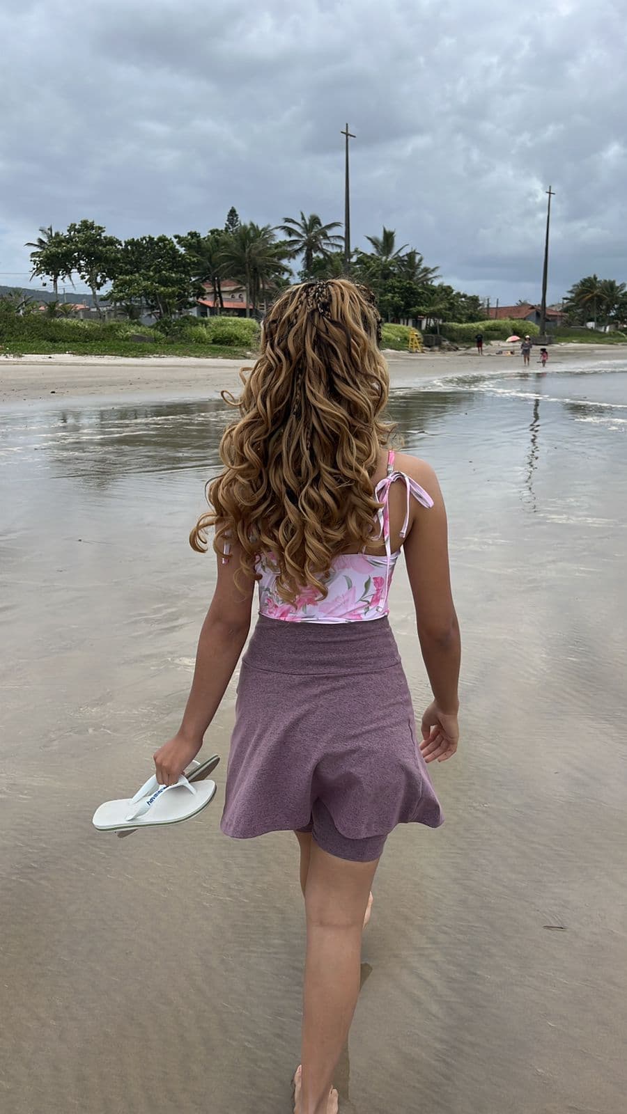 A paisagem fica linda quando você está nela