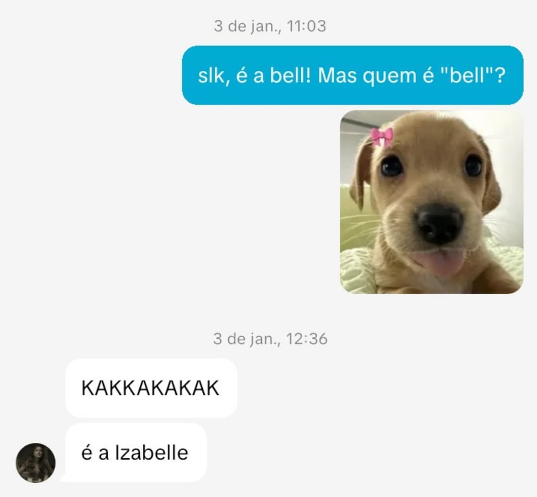 Nossa primeira conversa/O dia em que você me descobriu