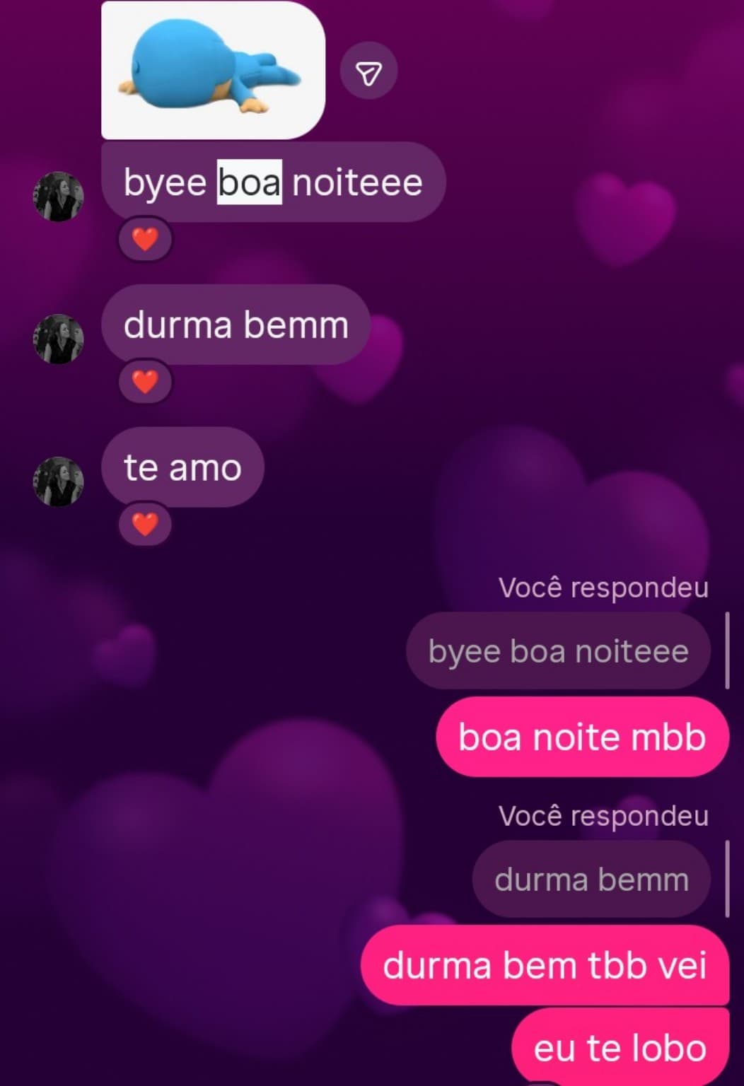 Primeiro "eu te amo" 😭