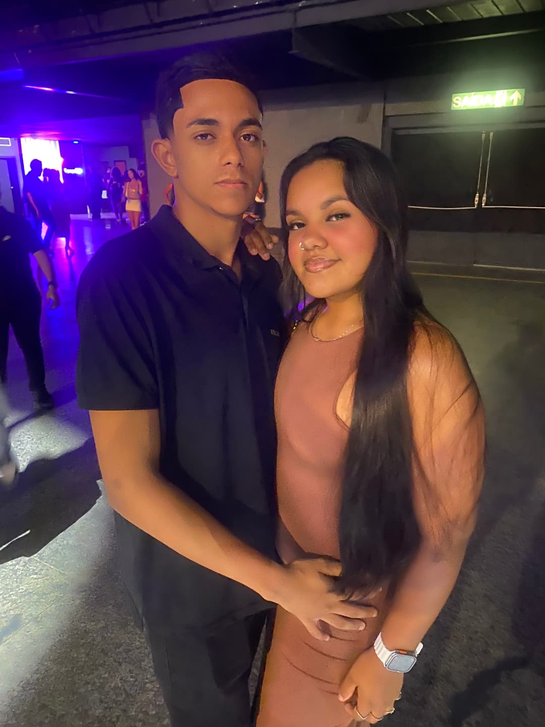 Nosso primeiro show juntos…