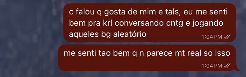 Primeira declaração mútua.