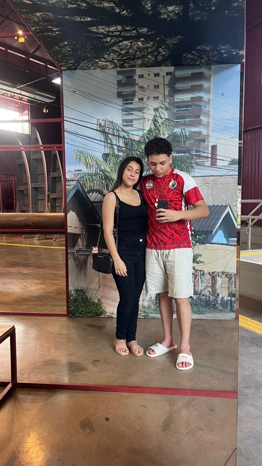 Quando fomos na estrada de ferro...