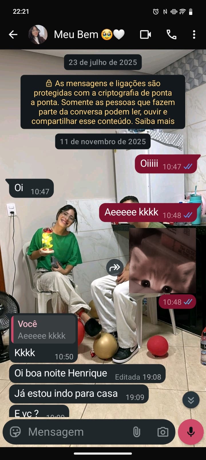 Primeira conversa